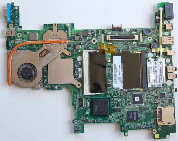 motherboard top and bottom: